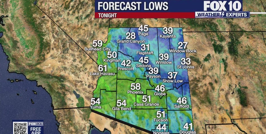 Arizona weather forecast: Sunny skies with temperatures in the low 80s through the weekend