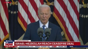 Israel-Hezbollah ceasefire to take effect Wednesday, Biden says