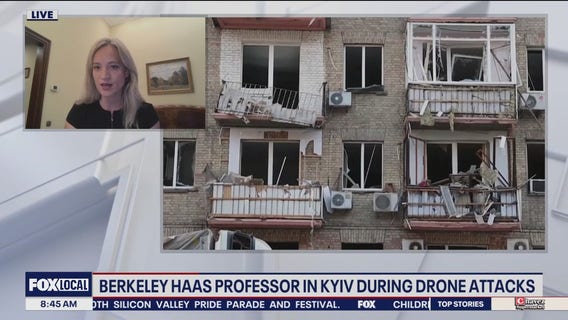 UC Berkeley professor describes what it was like in Kyiv during recent drone attacks