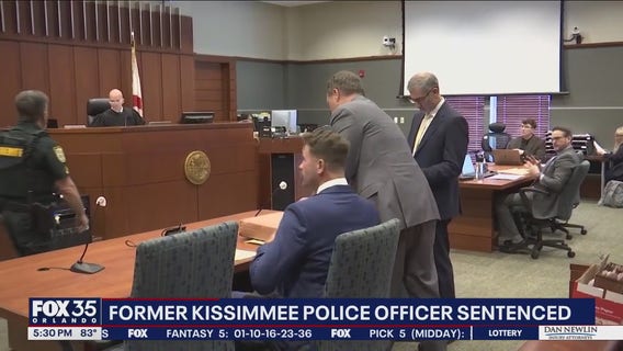 Former Kissimmee police officer sentenced to jail