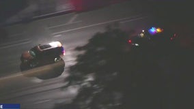 Half-hour police chase across San Fernando Valley