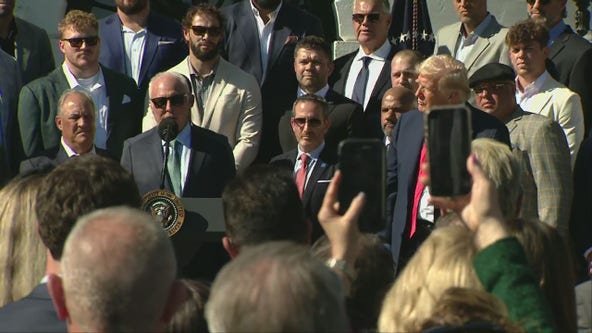 Eagles White House visit: Super Bowl champs meet with President Trump