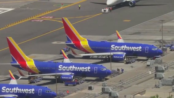 Southwest Airlines passengers report near-miss collision on flight from Burbank to Las Vegas
