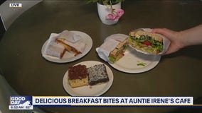 Delicious breakfast bites at Auntie Irene's Cafe