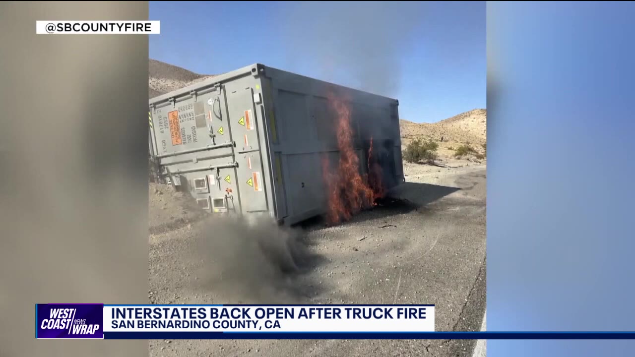 Epic big-rig closure in Mojave Desert | West Coast Wrap