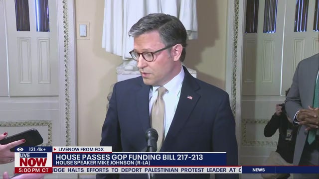 House passes GOP funding bill; Senate up next