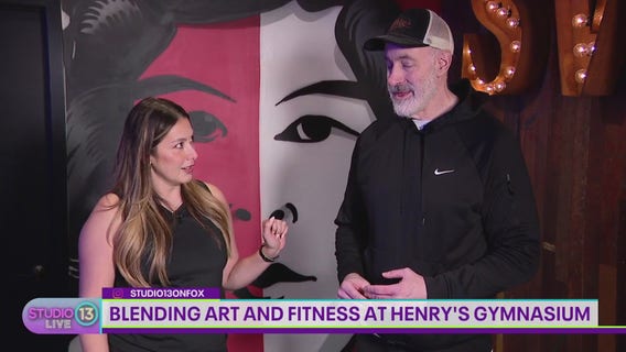 Blending art and fitness at Henry's Gymnasium