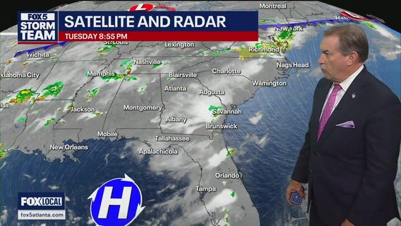 Tuesday night forecast