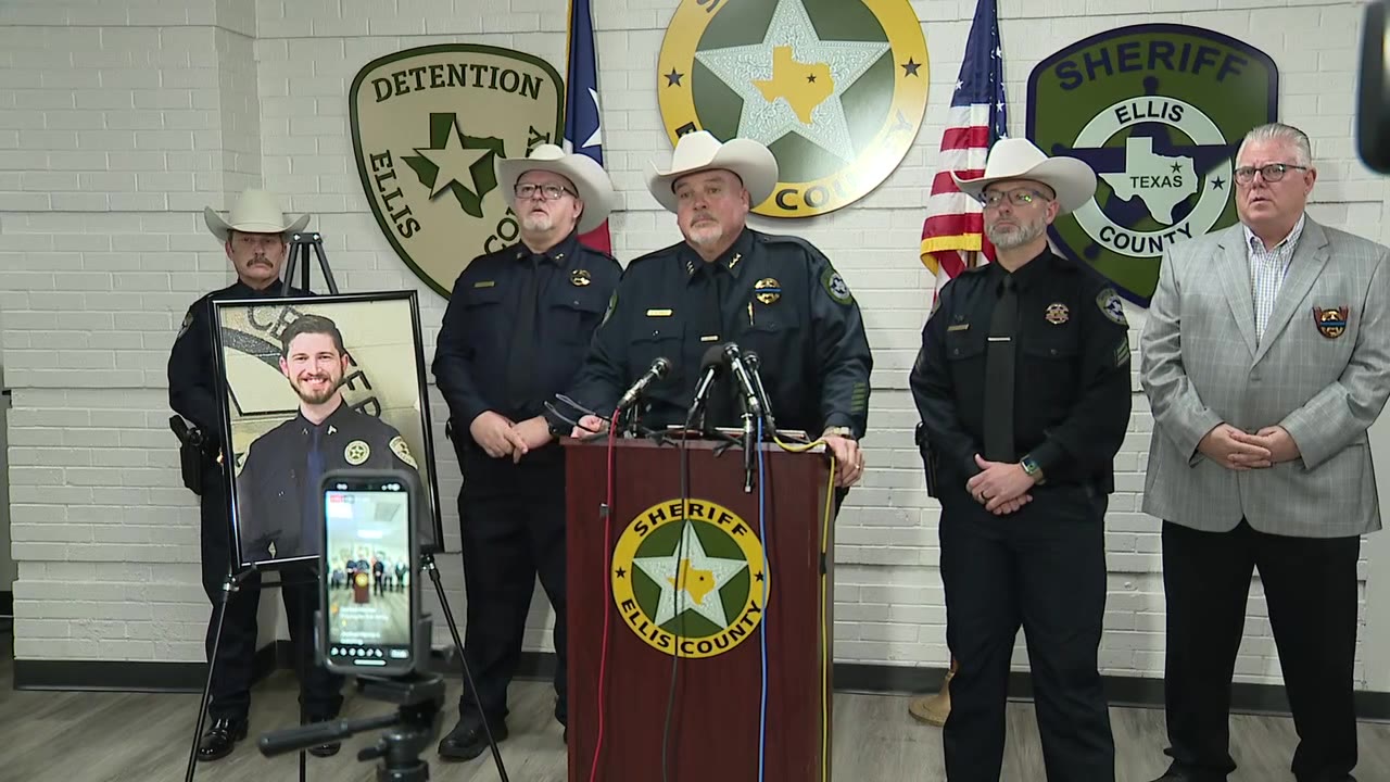 Ellis County jailer killed by inmate | FULL NEWS CONFERENCE