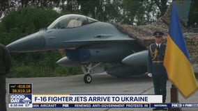 Ukraine receives first F-16 fighter jets from allies