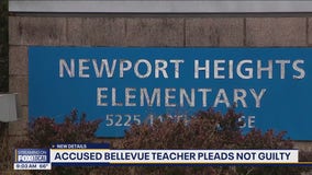Accused Bellevue teacher pleads not guilty