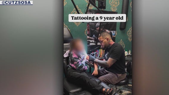 9-year-old's American flag tattoo sparks debate about tattooing minors