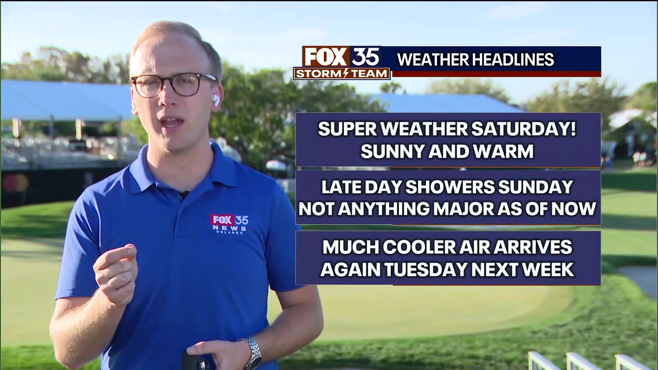 Orlando PM Weather Forecast: March 7, 2025