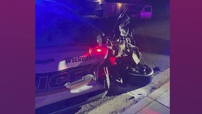 Arizona officer hurt in crash with pursuit suspect