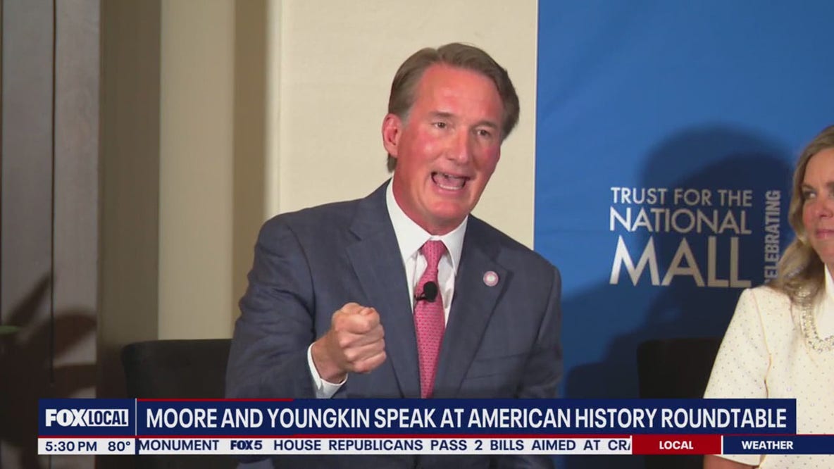 Virginia Gov. Youngkin, Maryland Gov. Moore speak at roundtable