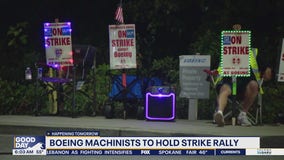 Boeing machinists to hold strike rally