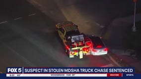 Maryland man sentenced to 10 years for stealing tow truck, leading police on chase