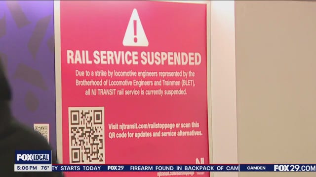 Passengers distraught as NJ Transit strike unfolds across the state