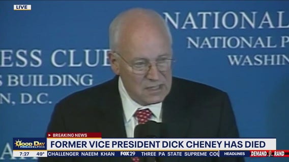 Dick Cheney, former vice president to George W. Bush, dies at 84