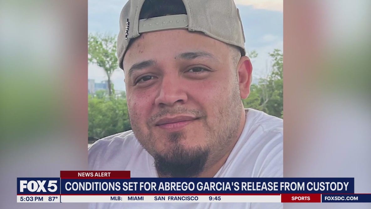 Conditions set for Kilmar Abrego Garcia's release from custody