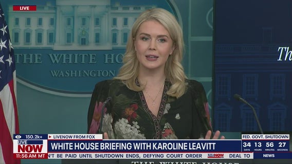 White House press briefing with Karoline Leavitt