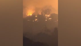 LA wildfires: Fears that winds are picking back up