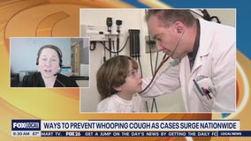 Whooping cough cases surge nationwide