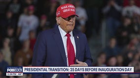 Presidential transition: 25 days before Inauguration Day