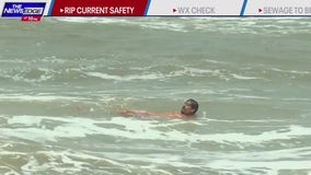 Dangerous rip currents this summer, safety tips