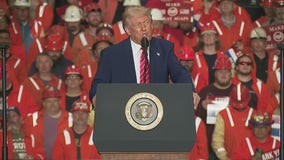 Trump promises to double tariffs on foreign steel