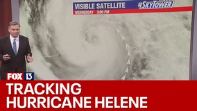 Hurricane Helene moves into Gulf as it heads toward Florida