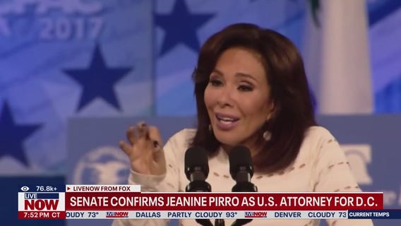 Jeanine Pirro, former Fox News host, confirmed as top federal prosecutor