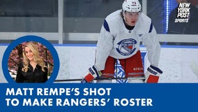 Matt Rempe impressive early at training camp