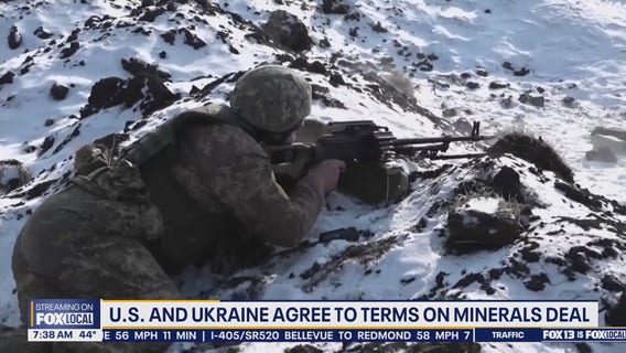 US and Ukraine agree to terms on minerals deal
