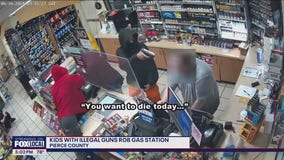 Kids with illegal guns rob Puyallup gas station