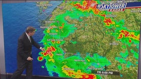 Tampa weather | Storms winding down