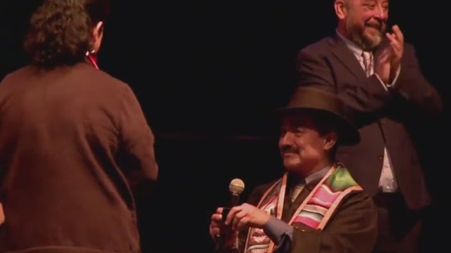 San Jose State University commencement features a surprise marriage proposal