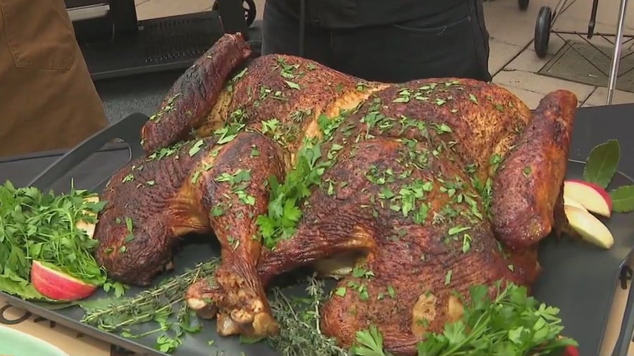 Tailgating with all the Thanksgiving fixings