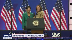 Vice President Kamala Harris makes stop in Philly