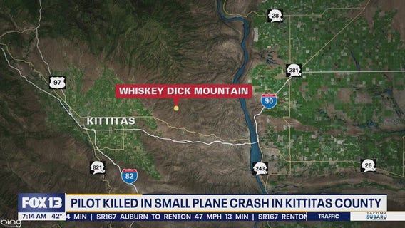 Pilot killed in small plane crash in Kittitas County, WA