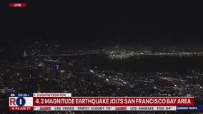 4.3 magnitude earthquakes jolts San Francisco area