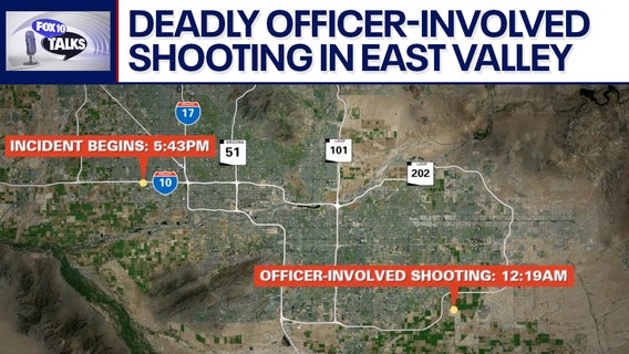 Police shooting in Gilbert: Man killed, woman hurt l FOX 10 Talks