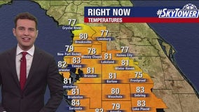 Tampa Weather | Wednesday afternoon forecast