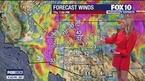 Arizona weather forecast: Wind Advisory in Phoenix