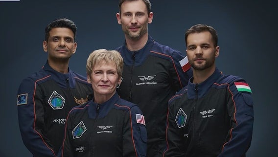 NASA, Axiom, SpaceX target new launch date for fourth private ISS mission