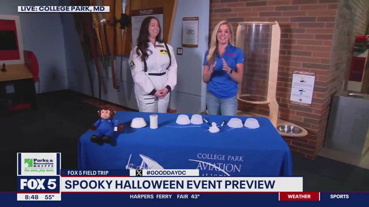 Wind tunnel ghost craft with the College Park Aviation Museum FOX 5 DC