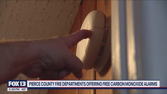Pierce County fire department offering free carbon monoxide alarms