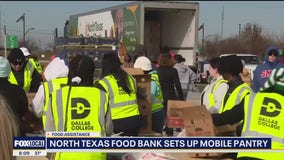 Food pantry set up for Texans ahead of SNAP benefit cut off