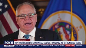 VP Harris selects Tim Walz as running mate