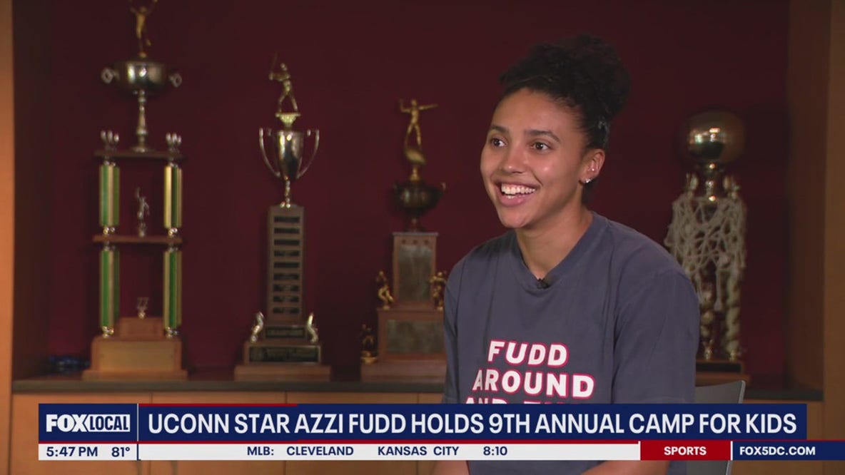DMV native Azzi Fudd holds 9th annual Hooping for a Cure camp